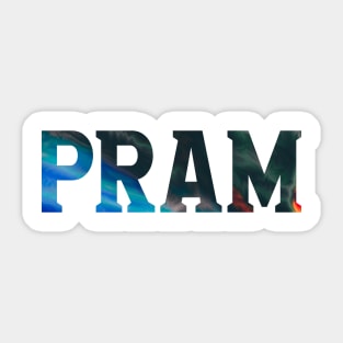 Pram - Psychedelic Style Sticker